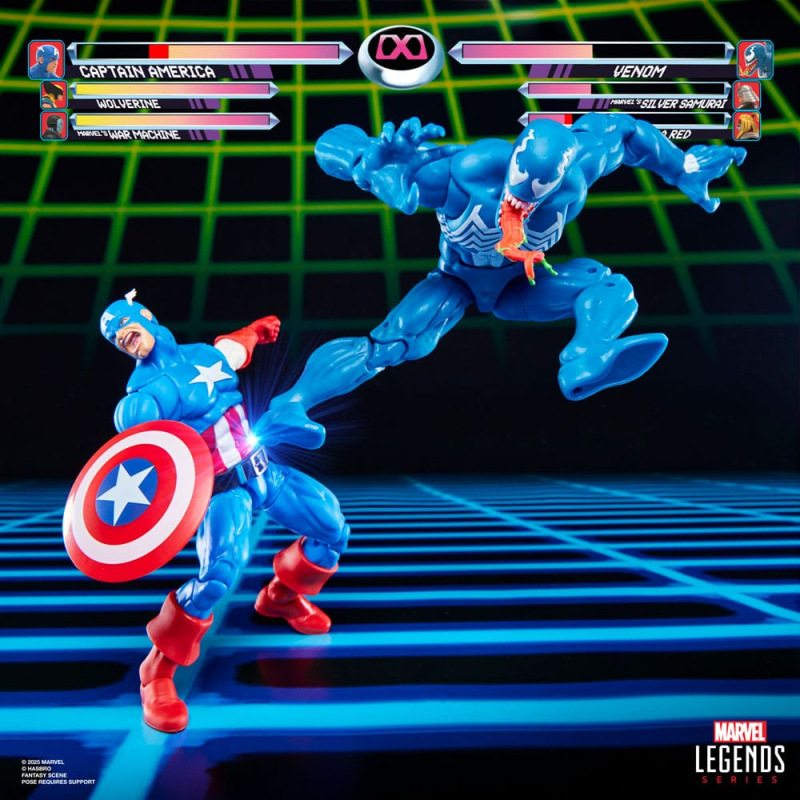 Marvel Legends Gamerverse Action Figure 2-Pack Captain America vs. Venom 15 cm 3