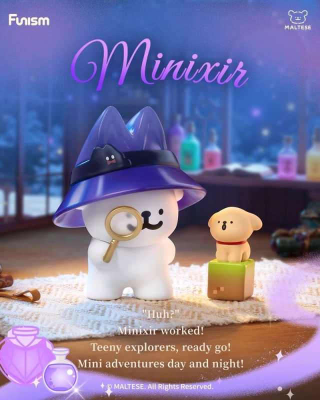 Maltese Blind Box Mini Figures Magic Seekers Series Display (8) 8