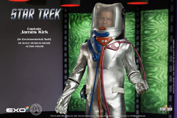 Star Trek: The Original Series Action Figure 1/6 Captain James T. Kirk (in Environmental Suit) 29 cm 8