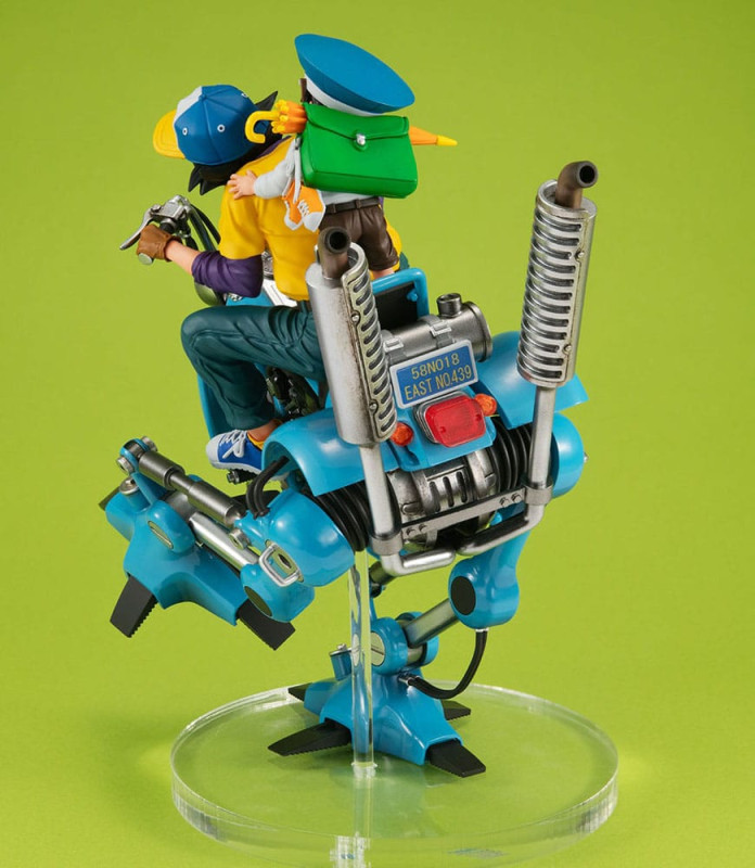 Dragonball Z Desktop Real McCoy EX PVC Diorama Son Goku & Son Gohan & Robot with two legs 20 cm 5