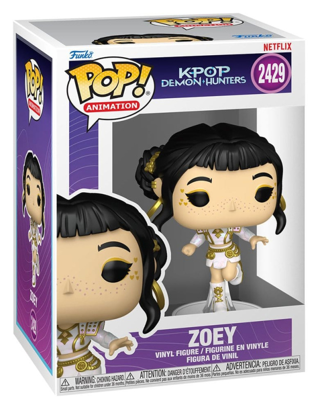 KPop Demon Hunters POP! Animation Vinyl Figure Zoey 9 cm 1