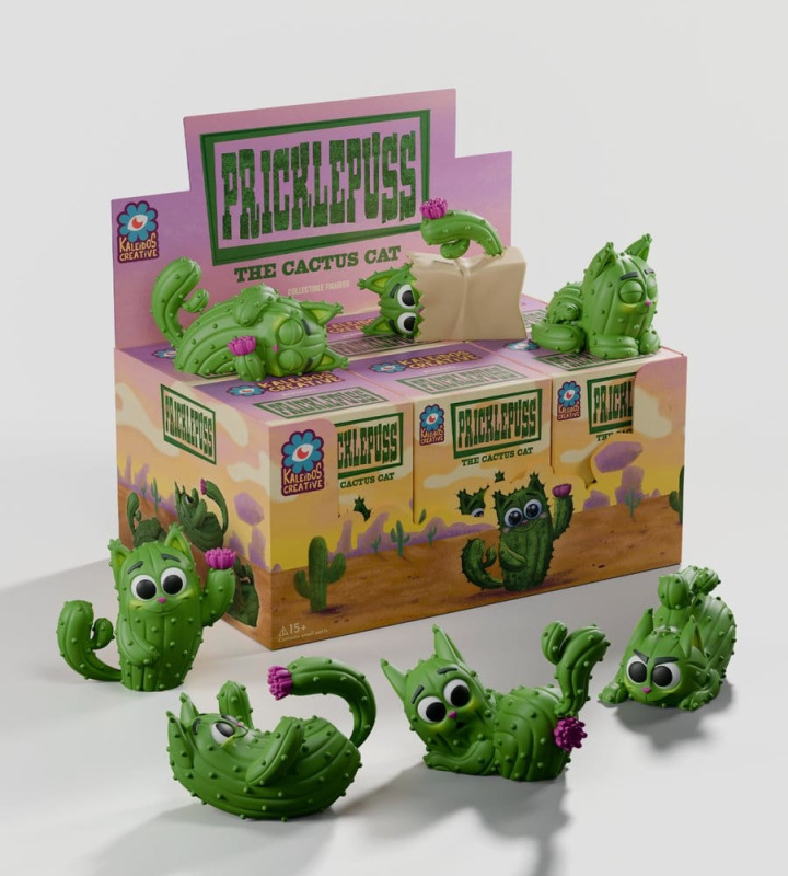 Pricklepuss Mini Figures S1 6 cm Blind Box Display (6) 10