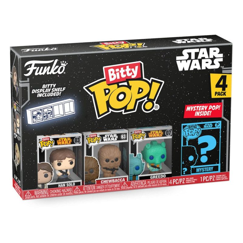 Star Wars Bitty POP! Vinyl Figure 4-Pack Han Solo 2,5 cm 1