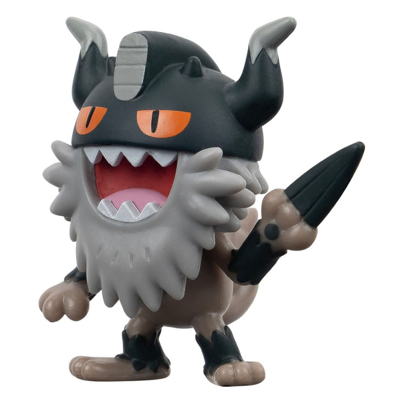 Pokémon Battle Figure Set 3-Pack Pikachu #8, Perrserker, Hawlucha 5 cm 5