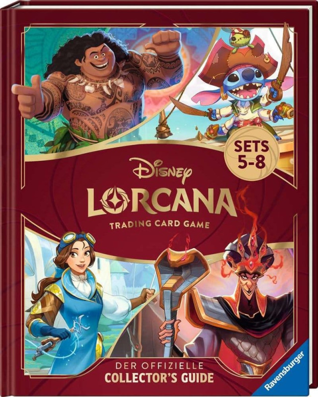 Disney Lorcana TCG Book The Official Collector's Guide: Sets 5-8 *German Version*