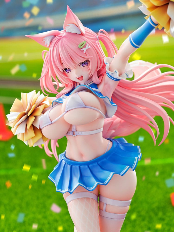 Original Character Statue 1/5 Kemomimi Cheer Girl illustration by Yatanuki Kei 35 cm 4