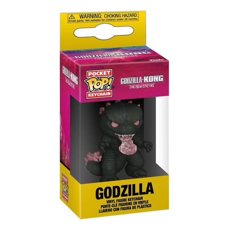 Godzilla vs. Kong 2 POP! Vinyl Keychains 4 cm Godzilla Display (12)