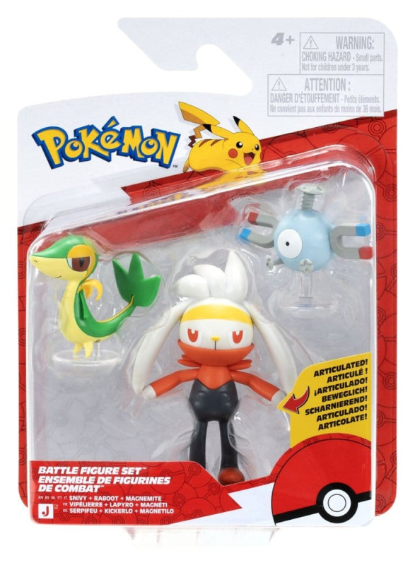 Pokémon Battle Figure Action Figures 3-Pack ver. 29 Assortment (4) 5