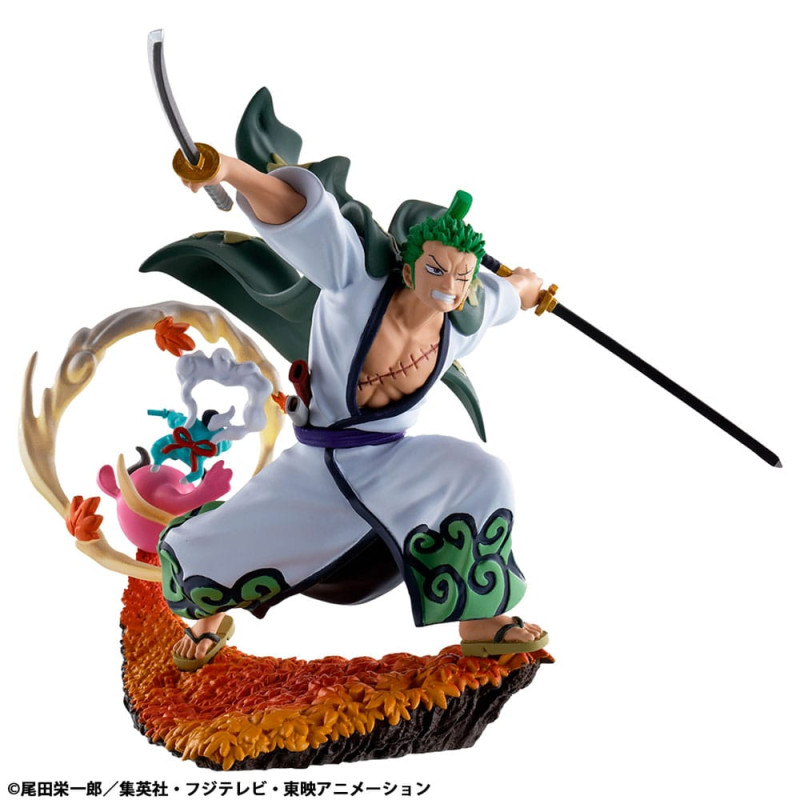 One Piece Petitrama PVC Mini Statue Logbox Re Birth Wano Kuni Vol. 1 Set 9 cm 8
