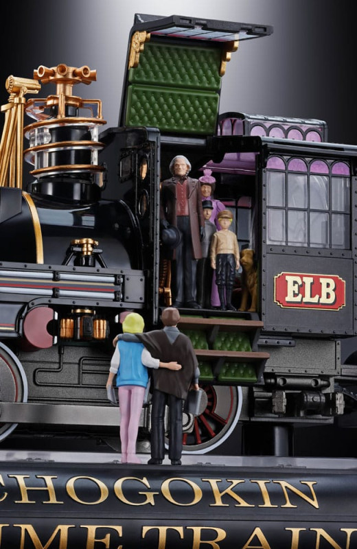 Back To The Future Chogokin Action Figure Time Train 52 cm 7