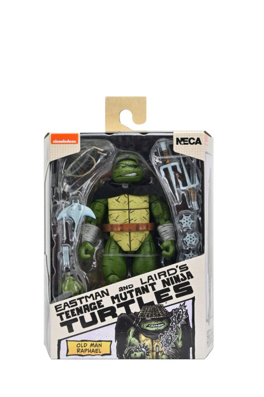 Teenage Mutant Ninja Turtles Action Figure Old Man Raphael 18 cm 2