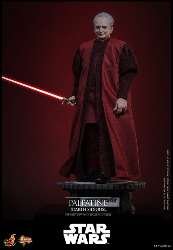 Star Wars: Episode III - Revenge of the Sith Action Figure 1/6 Palpatine (Darth Sidious) 29 cm 5