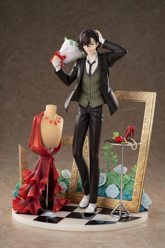 Bungo Stray Dogs PVC Statue 1/8 Dazai Osamu Dress Up Ver. Deluxe Edition 26 cm 8