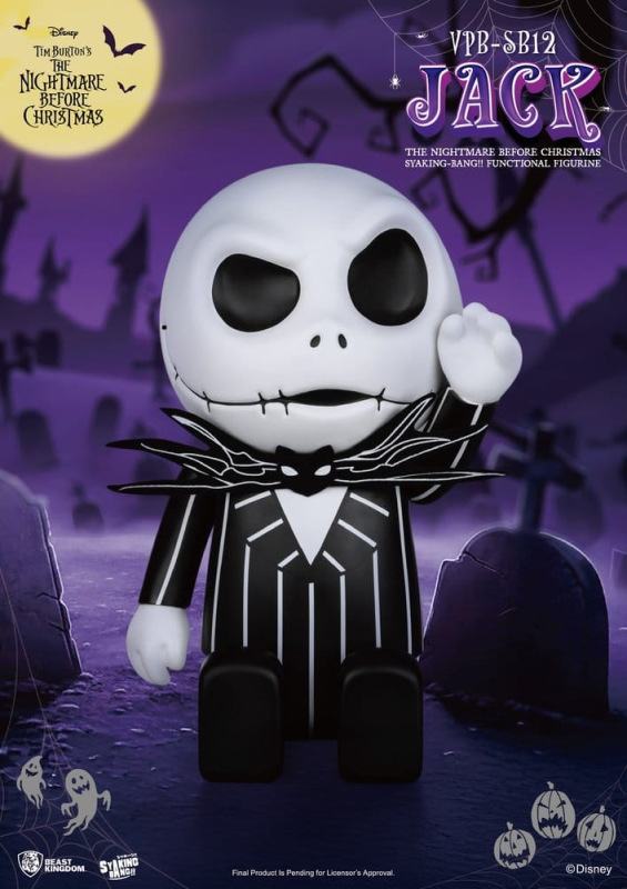 The Nightmare Before Christmas syaking-bang Figure Bank Jack 47 cm 4