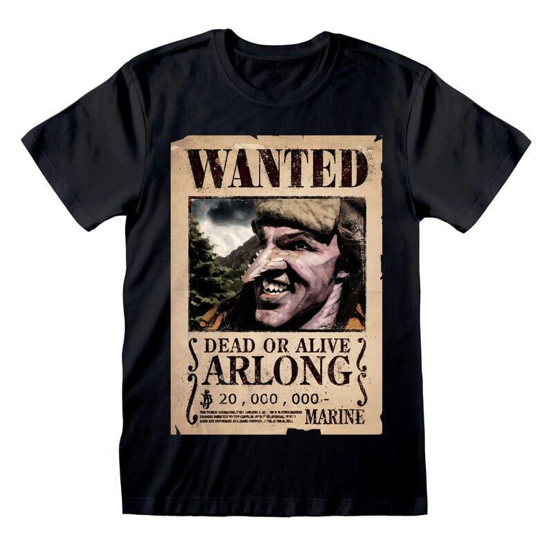 One Piece T-Shirt Arlong Wanted Poster Size M