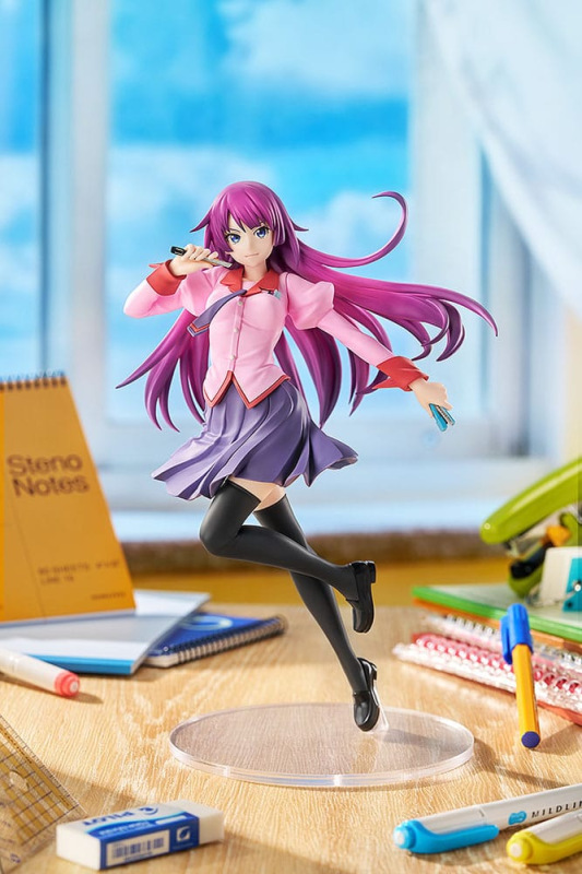 Monogatari Series Pop Up Parade PVC Statue Hitagi Senjyogahara L Size 23 cm 2