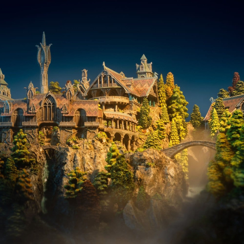 The Lord of the Rings Diorama Rivendell Limited Edition 28 cm 12