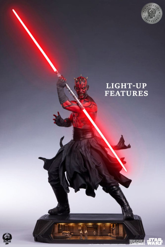 Star Wars Epic Series Statue 1/3 Darth Maul Platinum Exclusive 86 cm 2