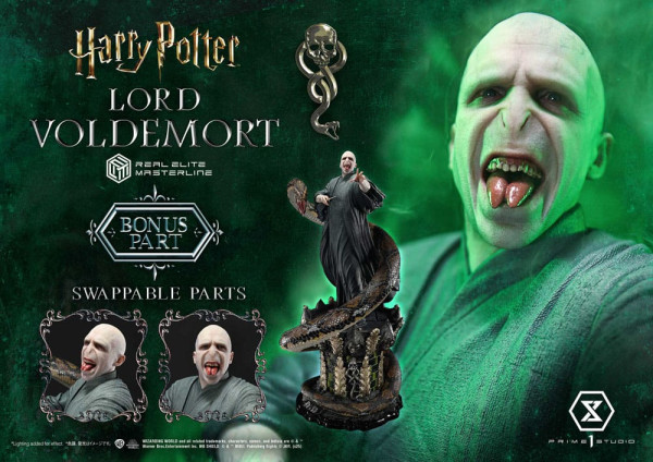 Harry Potter Real Elite Masterline Series Statue 1/4 Lord Voldemort Bonus Version 83 cm 2