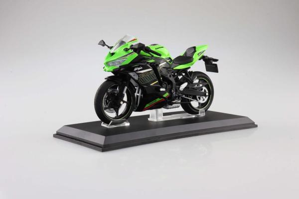 Diecast Bike Series Statue 1/12 Kawasaki Ninja ZX-25R Lime Green×Ebony 16 cm