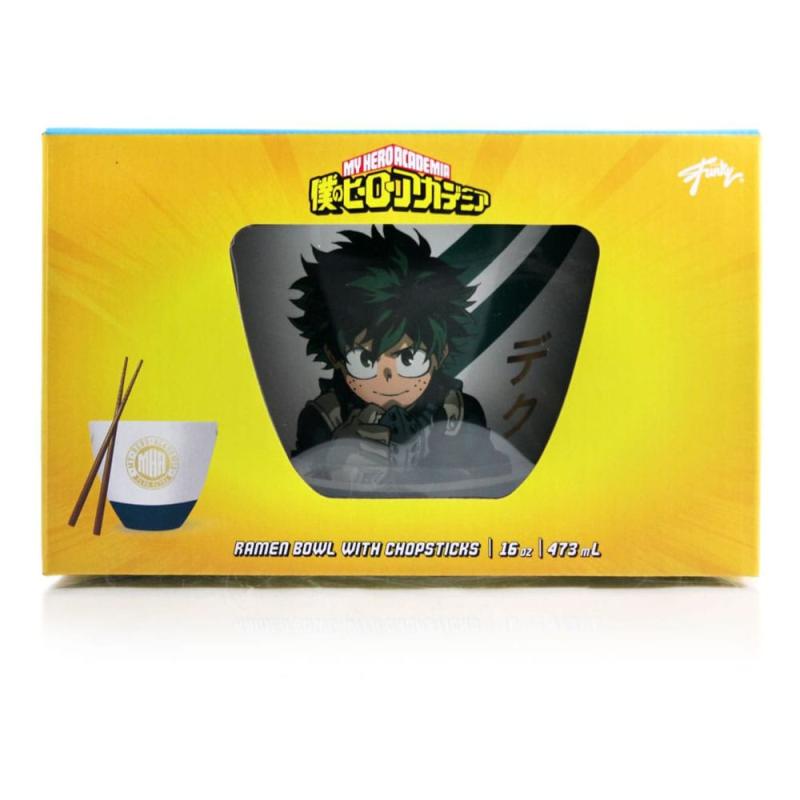 My Hero Academia Ramen Bowl with Chopsticks Izuku Midoriya 473 ml 3