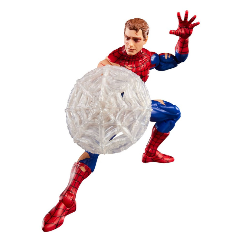 Marvel Legends Magic: The Gathering Action Figure Battle-Damaged Spider-Man (plus Exclusive Foil Car 7