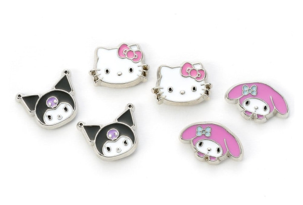 Sanrio Stud Earring Set Hello Kitty, Kuromi and My Melody 2
