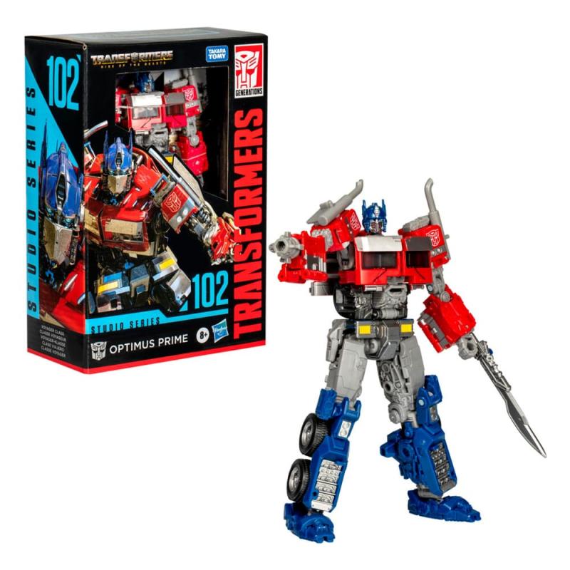 Transformers: Rise of the Beasts Generations Studio Series Voyager Class Action Figure Optimus Prime