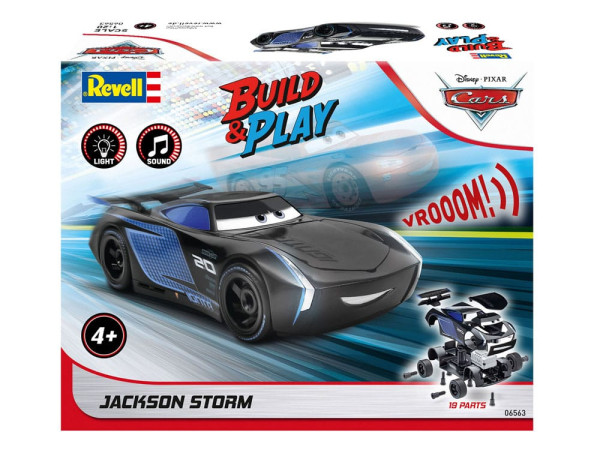 Cars Model Kit 1/20 Lightning McQueen 20 cm 11