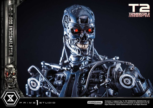Terminator 2 Museum Masterline Series Statue 1/3 Judgment Day T800 Endoskeleton 74 cm 12