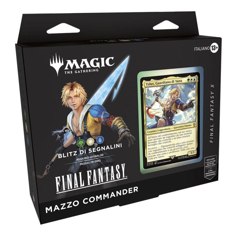 Magic the Gathering Final Fantasy Commander Decks Display (4) italian 7