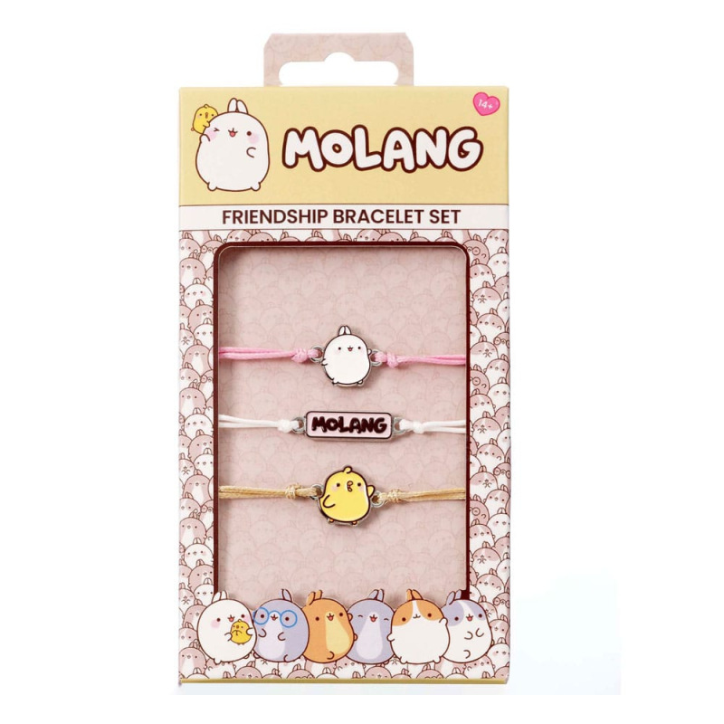 Molang Bracelets 3-Pack Molang and Piu Piu 18 cm 2