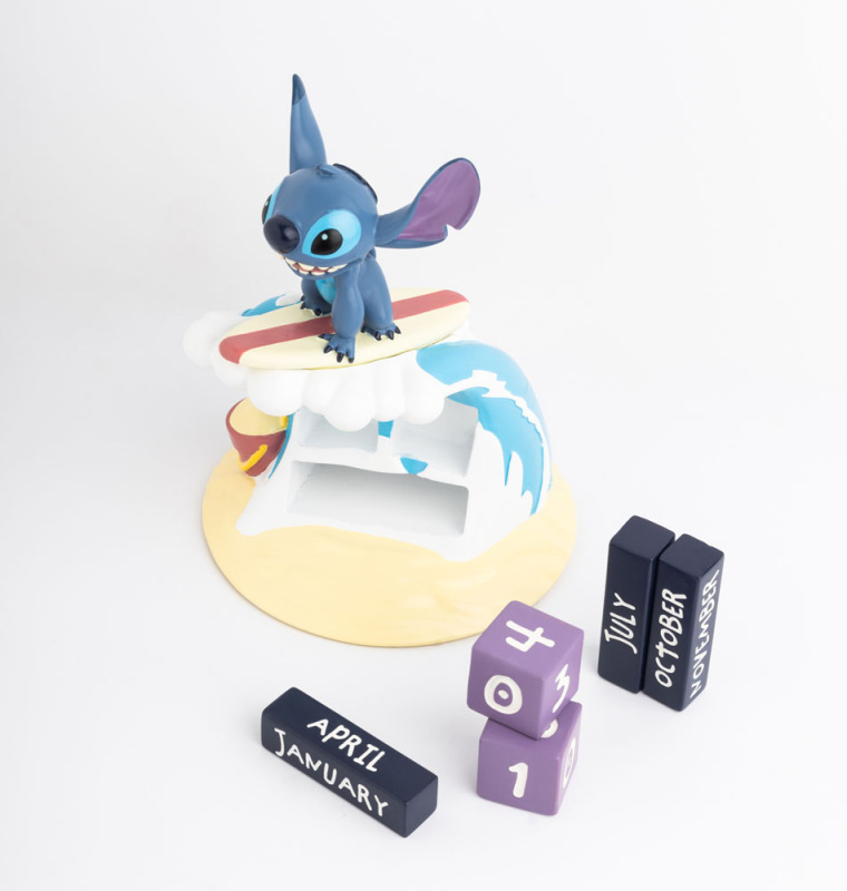 Stitch 3D perpetual Calendar Surfer 1