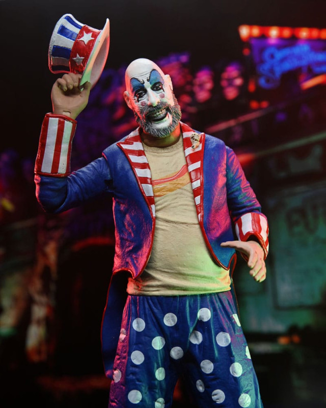House of 1000 Corpses Action Figure Captain Spaulding (Tailcoat) 20th Anniversary 18 cm 5