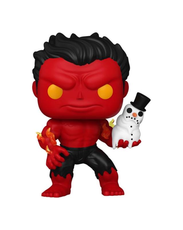 Marvel POP! Vinyl Figure Holiday Red Hulk 9 cm