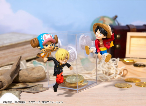 One Piece Tobimas Mini Figures 5 cm Blind Box Display (6) (Repeat) 12