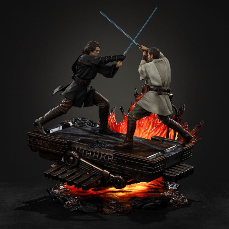 Star Wars Art Scale Statue 1/10 Anakin vs. Obi Wan 34 cm 1