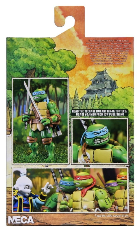 Teenage Mutant Ninja Turtles x Usagi Yojimbo Ultimate Action Figure Leonardo 18 cm 1