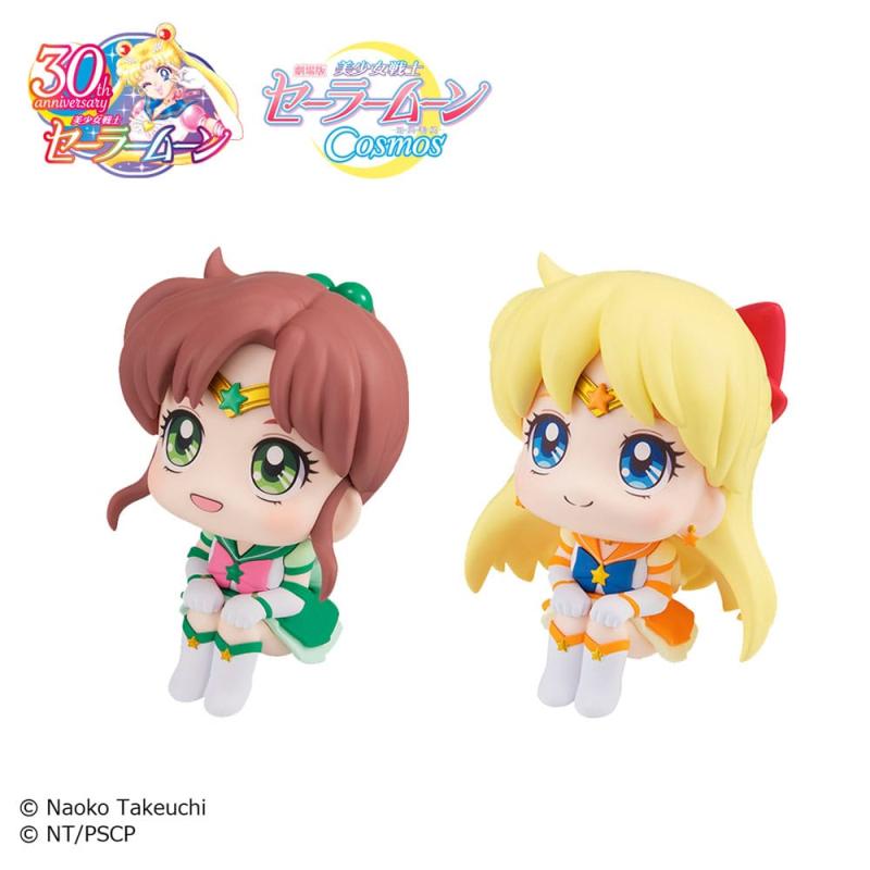 Sailor Moon Look Up PVC Statue Eternal Sailor Jupiter & Eternal Sailor Venus 11 cm