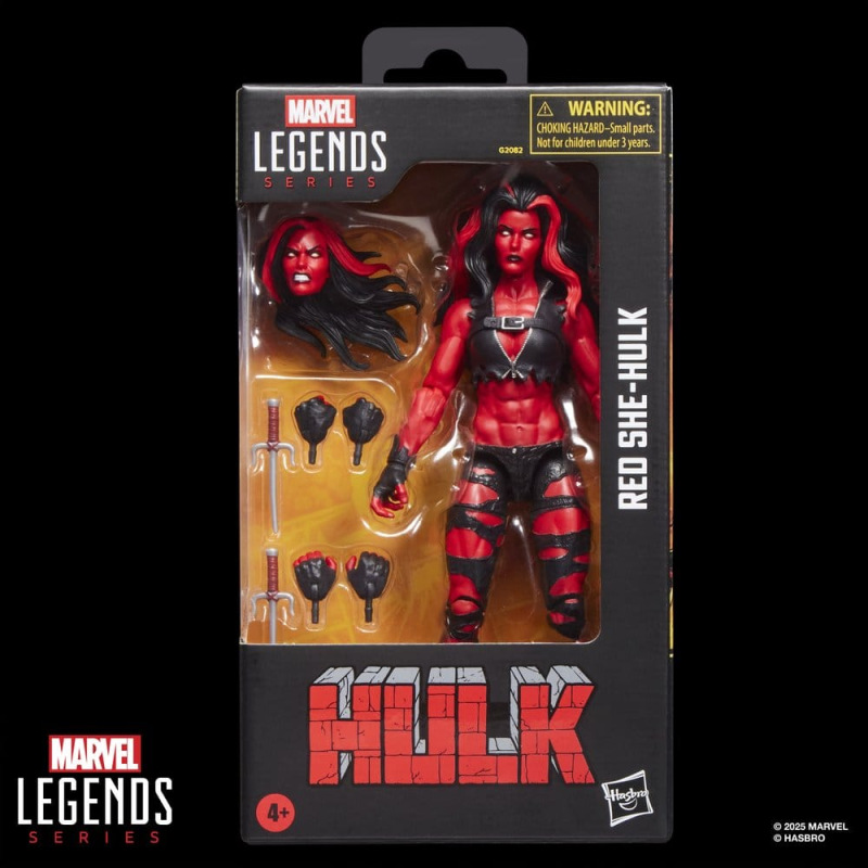 Hulk Marvel Legends Action Figure Red She-Hulk 15 cm 12