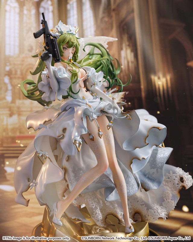 Girls Frontline SHIBUYA SCRAMBLE FIGURE PVC Statue 1/7 M950A Wounded Ver. 29 cm 7