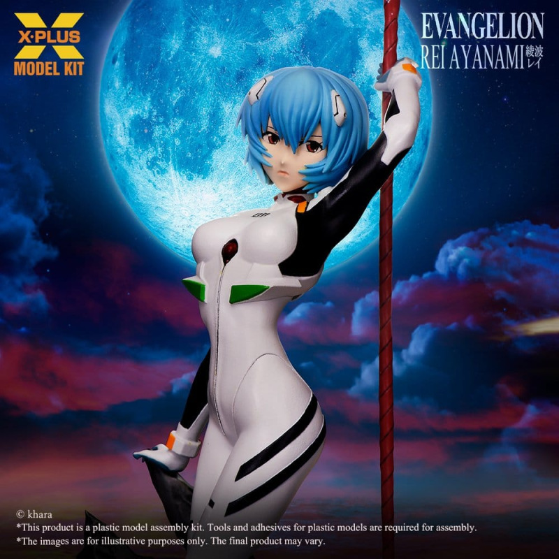 Neon Genesis Evangelion Plastic Model Kit 1/8 Rei Ayanami 40 cm 10