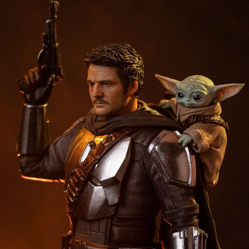 The Mandalorian & Grogu Art Scale Statue 1/10 The Mandalorian and Grogu 25 cm 8