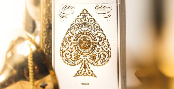 Artisan Playing Cards White