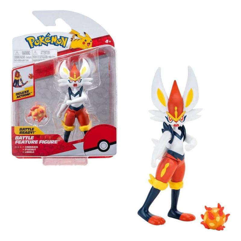 Pokémon Battle Feature Figure Cinderace 10 cm 1