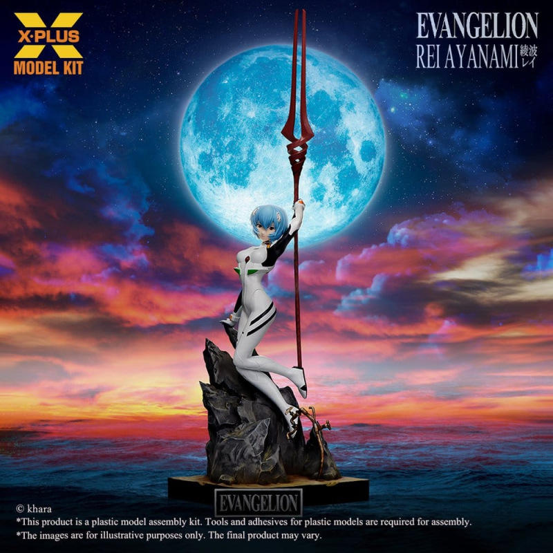 Evangelion Plastic Model Kit 1/8 Rei Ayanami 20 cm (Reproduction) 4