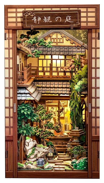 Book Nook Serene Courtyard 22 x 12 cm 6