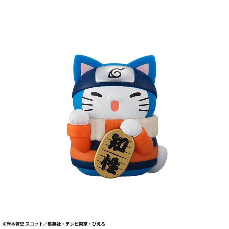 Naruto Shippuden Mega Cat Project Nyaruto! Trading Figures Fortune Cats Coloful 7 cm Assortment (6) 3