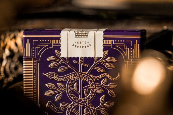 Theory 11 Playing Cards Monarch Purple 3