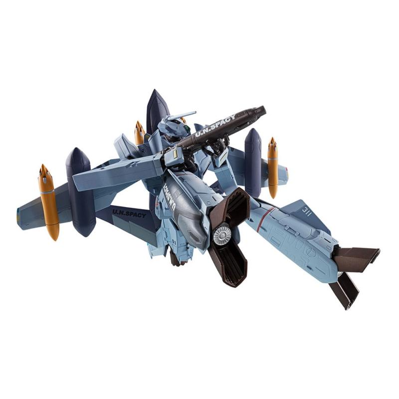 Macross Zero Hi-Metal R Action Figure VF-0A Phoenix (Shin Kudo Use) & QF-2200D-B Ghost 30 cm